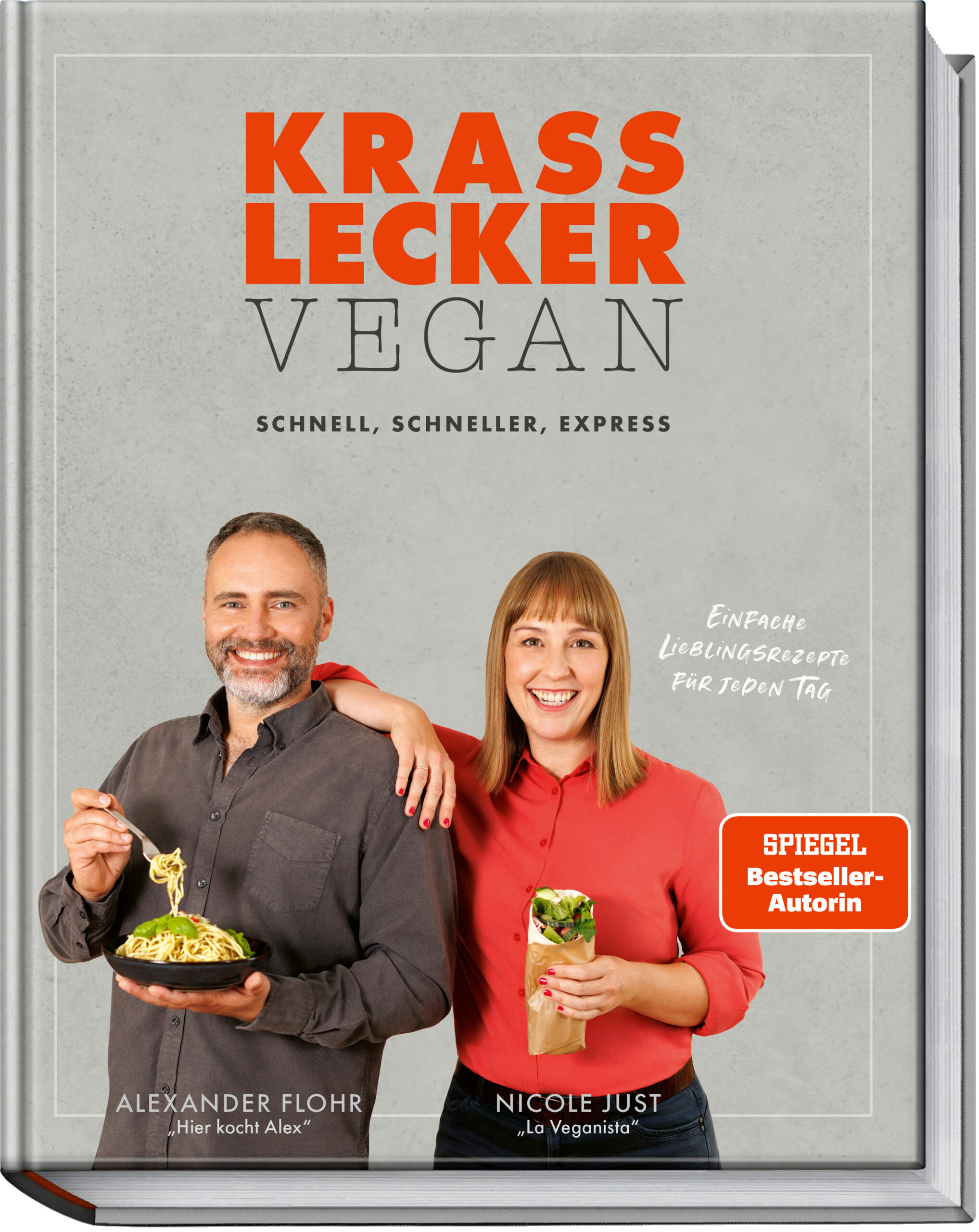 Krass lecker vegan – Unser neues Kochbuch!